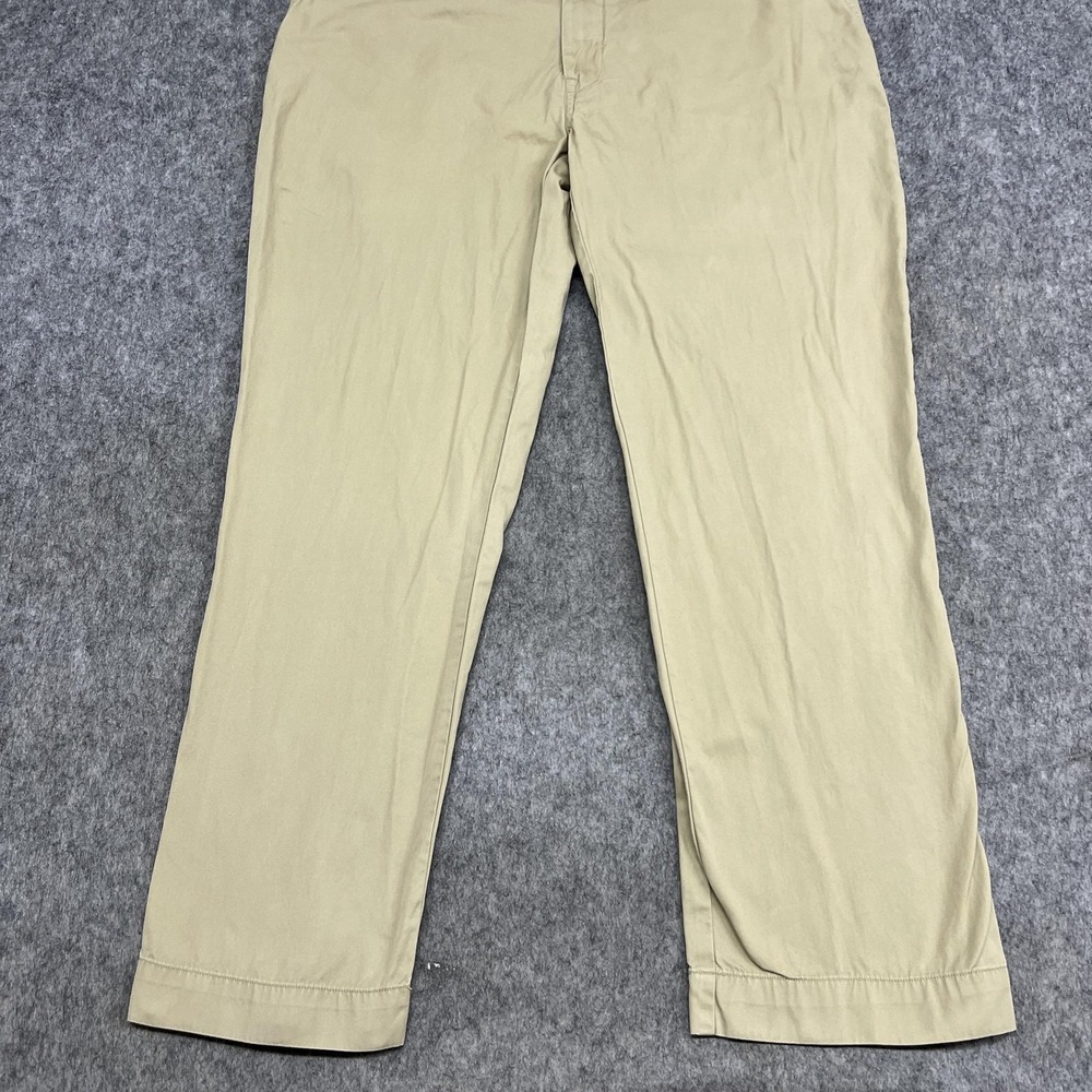 Polo Ralph Lauren Pants Mens 38x32 Beige Suffield Chino Classic Fit Preppy - Picture 7 of 15